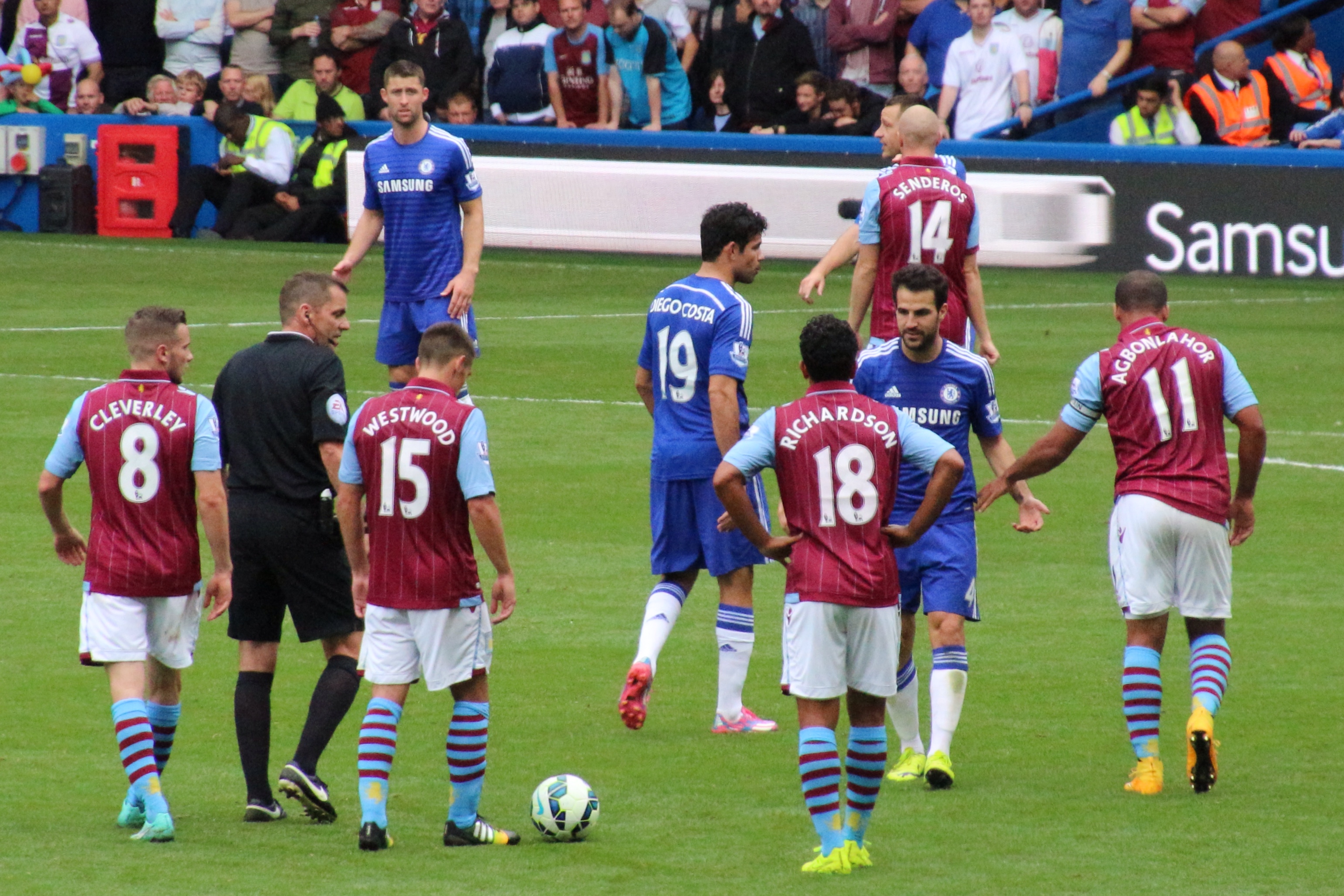 Aston Villa Beat Chelsea FC